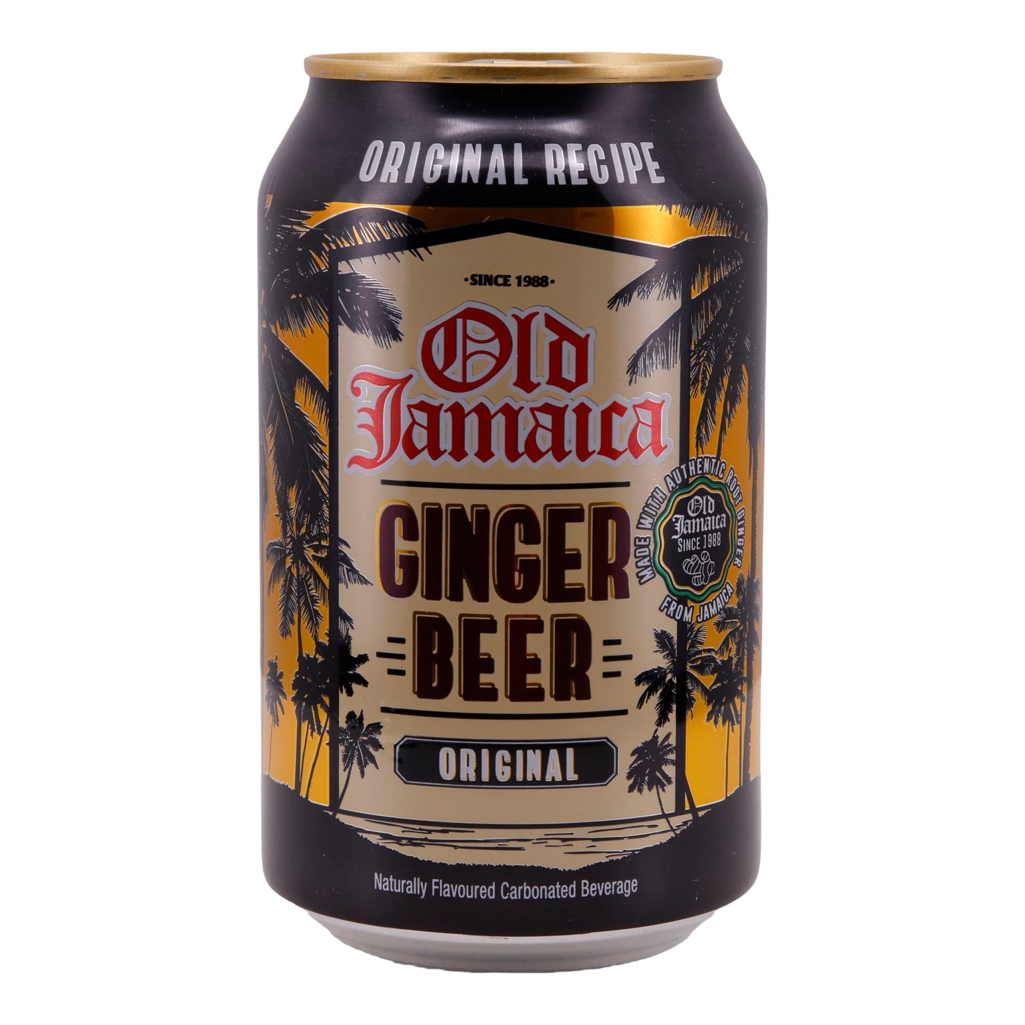 Ginger Beer Old Jamaica | Original | Alkoholfrei mit natürlichem Ingwer | 330ml OLD JAMAICA